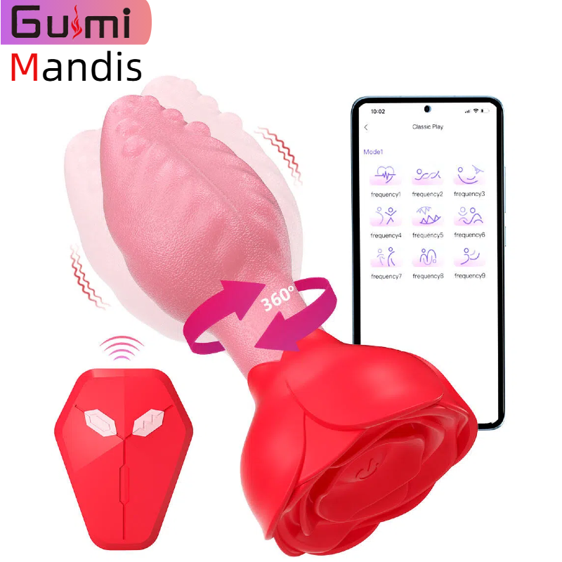 【GM-561】Rose Swing Anal Plug